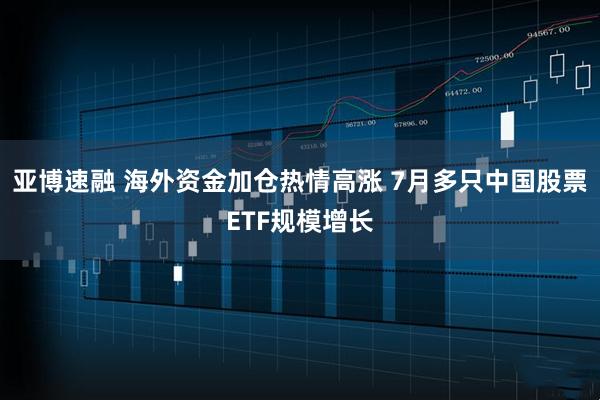亚博速融 海外资金加仓热情高涨 7月多只中国股票ETF规模增长